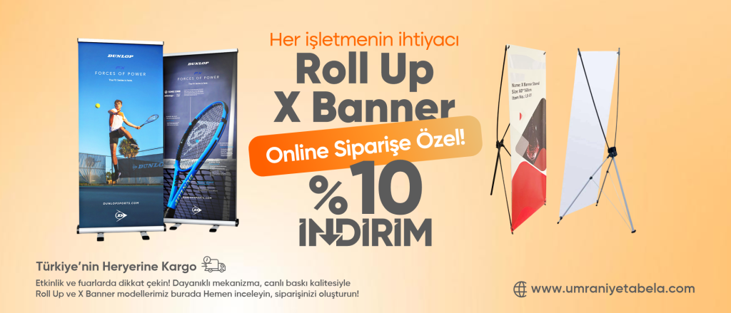 Roll Up X Banner