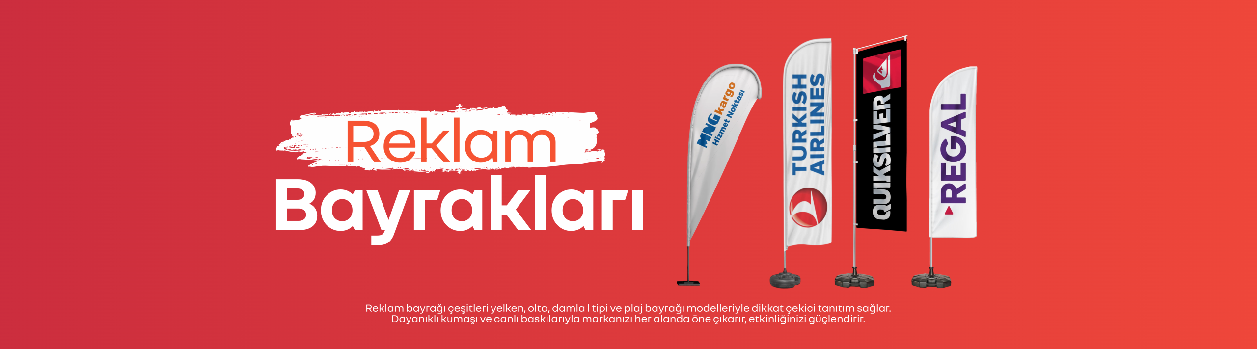 Yelken Bayrak - Olta L Tipi Plaj Bayağı Flama